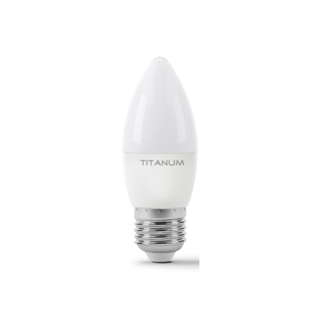 Лампочка TITANUM C37 6W E27 4100K 220V (TLС3706274) Лампочка TITANUM C37 6W E27 4100K 220V (TLС3706274)