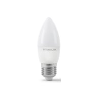 Лампочка TITANUM C37 6W E27 4100K 220V (TLС3706274)