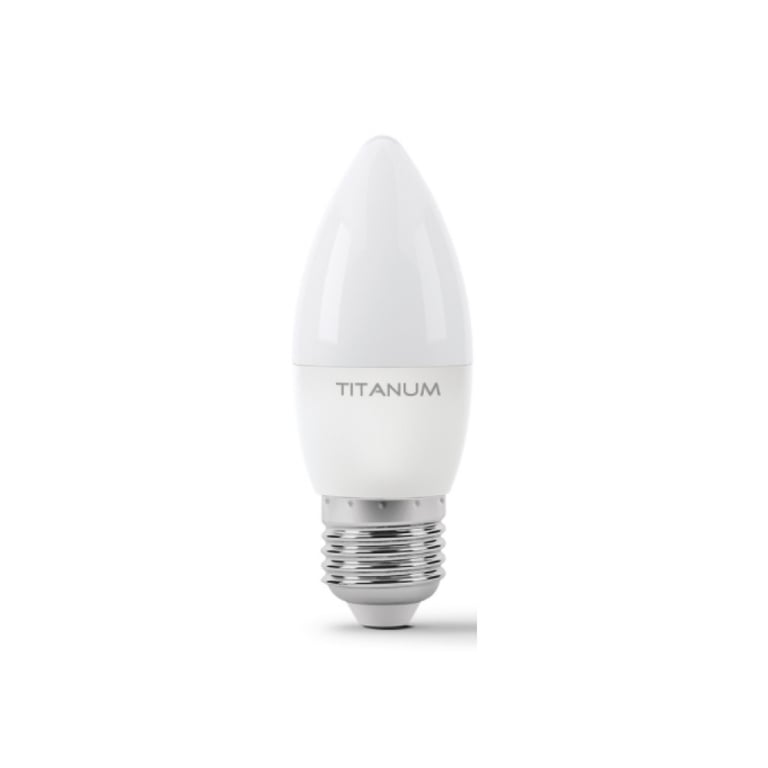 Лампочка TITANUM C37 6W E27 4100K 220V (TLС3706274) - фото 1