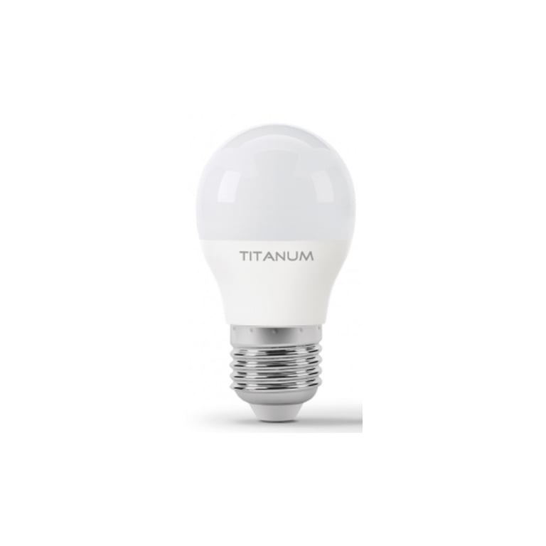 Лампочка TITANUM G45 6W E27 4100K 220V (TLG4506274) - фото 1