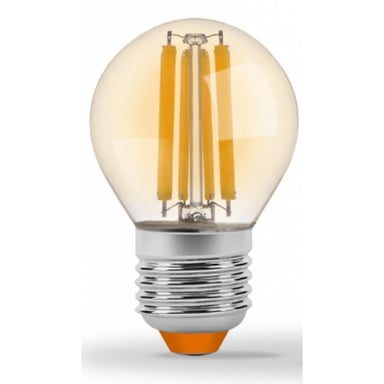 Лампочка Videx Filament G45FA 6W E27 2200K 220V (VL-G45FA-06272) - фото 1