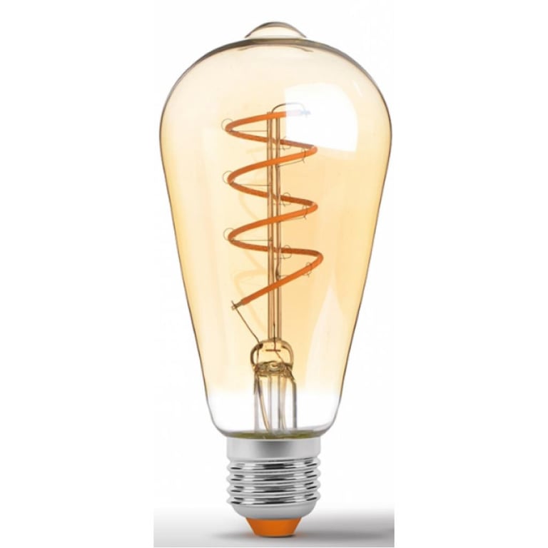 Лампочка Videx Filament ST64FASD 5W E27 2200K 220V (VL-ST64FASD-05272) - фото 1
