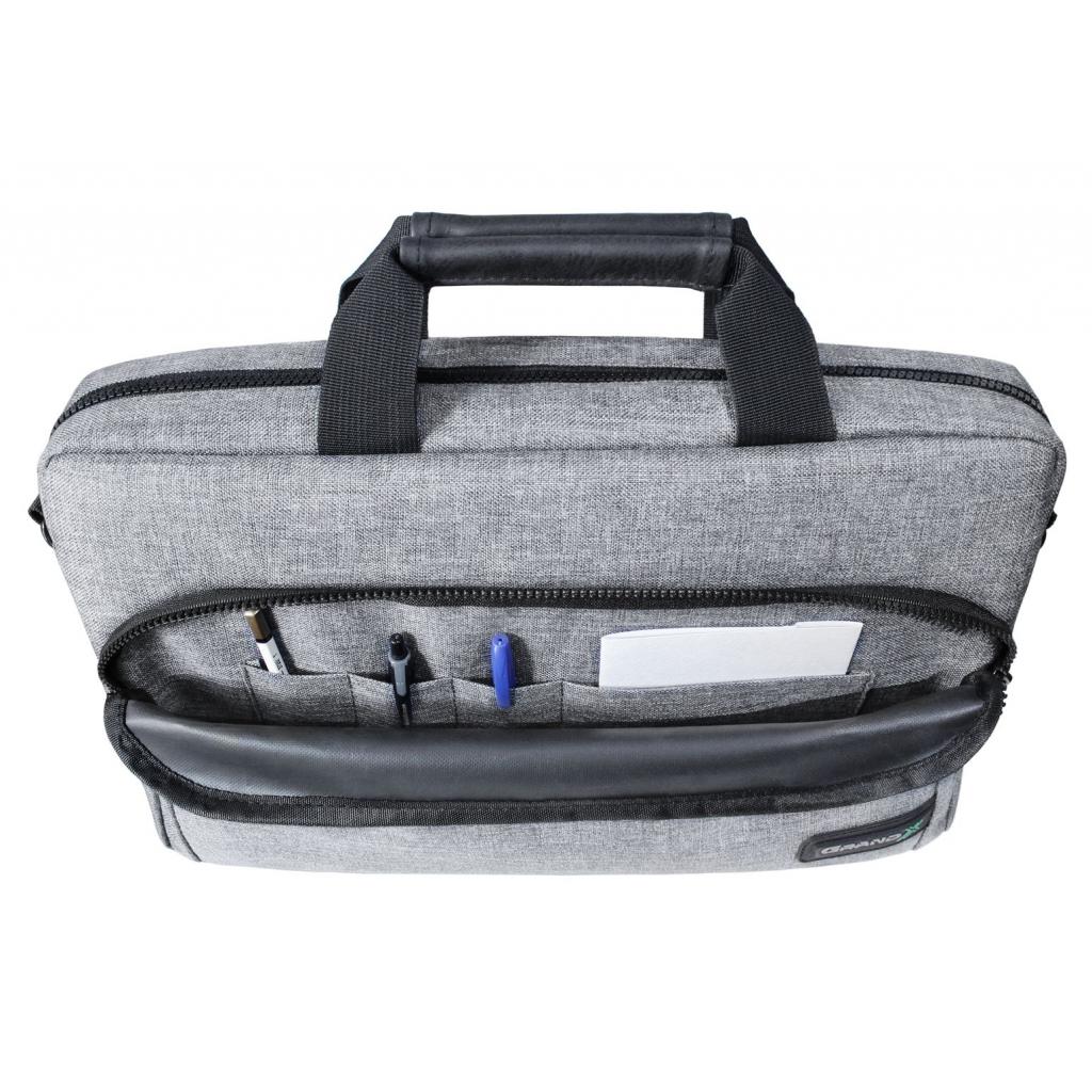 Сумка для ноутбука Grand-X 14'' SB-138 Grey (SB-138G) - фото 3 Сумка для ноутбука Grand-X 14'' SB-138 Grey (SB-138G) - фото 3
