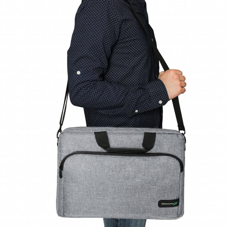 Сумка для ноутбука Grand-X 14'' SB-138 Grey (SB-138G) - фото 7