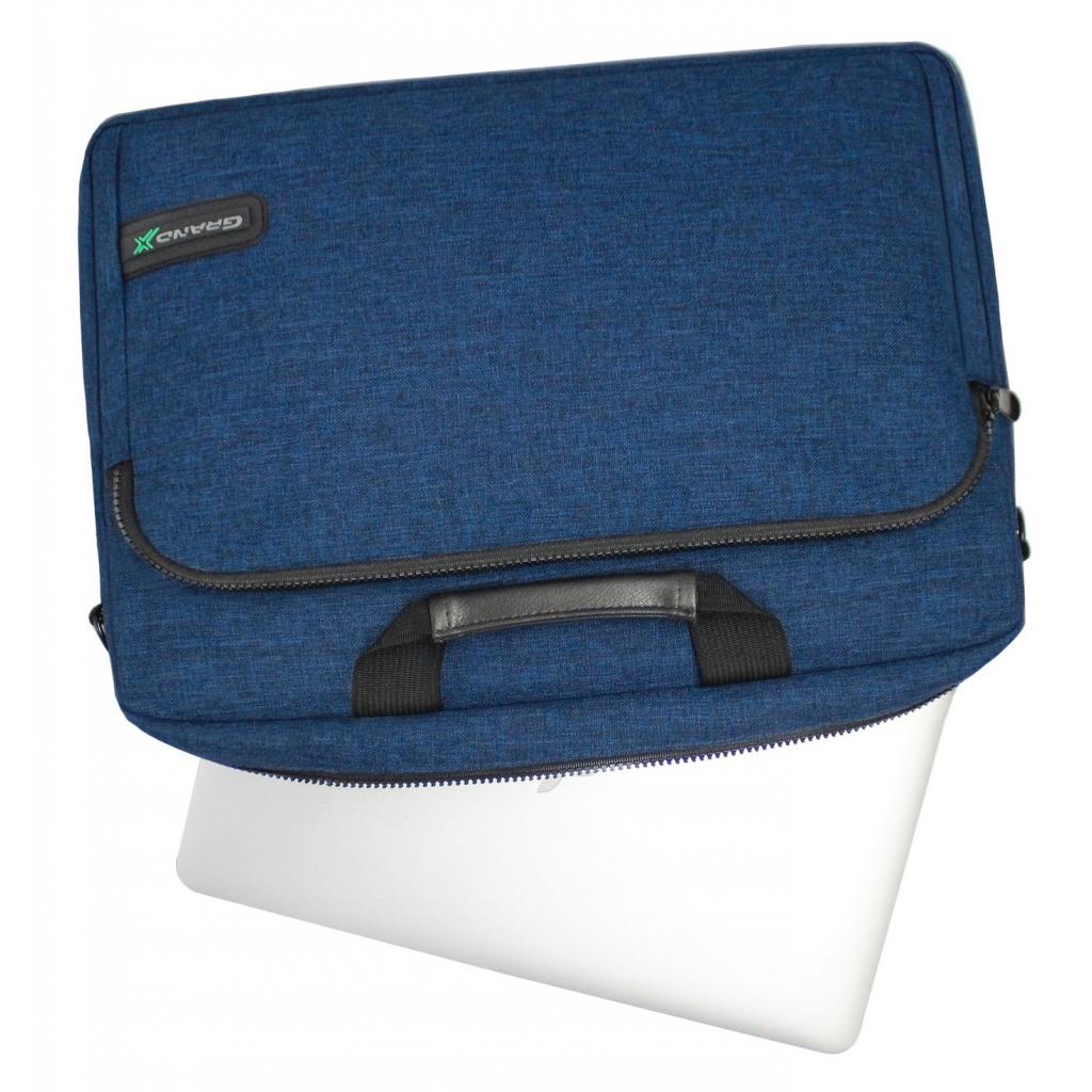 Сумка для ноутбука Grand-X 14'' SB-138 Navy (SB-138N) - фото 4 Сумка для ноутбука Grand-X 14'' SB-138 Navy (SB-138N) - фото 4