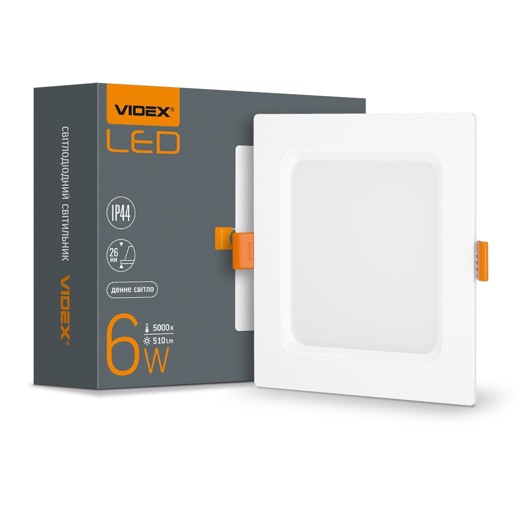 Світильник Videx LED 6W 5000K 220V (VL-DLBS-065) - фото 4 Світильник Videx LED 6W 5000K 220V (VL-DLBS-065) - фото 4