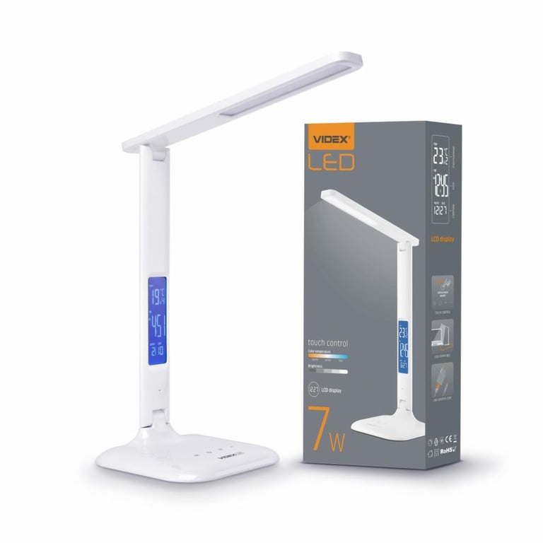 Настільна лампа Videx LED 7W 3000-5500K 220V (VL-TF05W) - фото 8