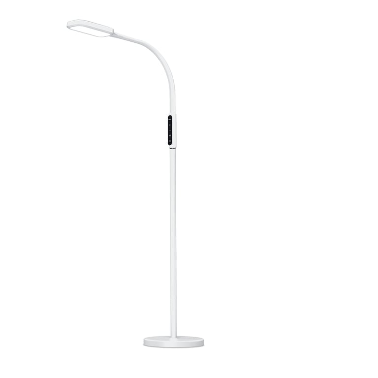 Торшер Videx LED торшер підлоговий білий14W 3000-5500K 220V (VL-TF07W) - фото 1