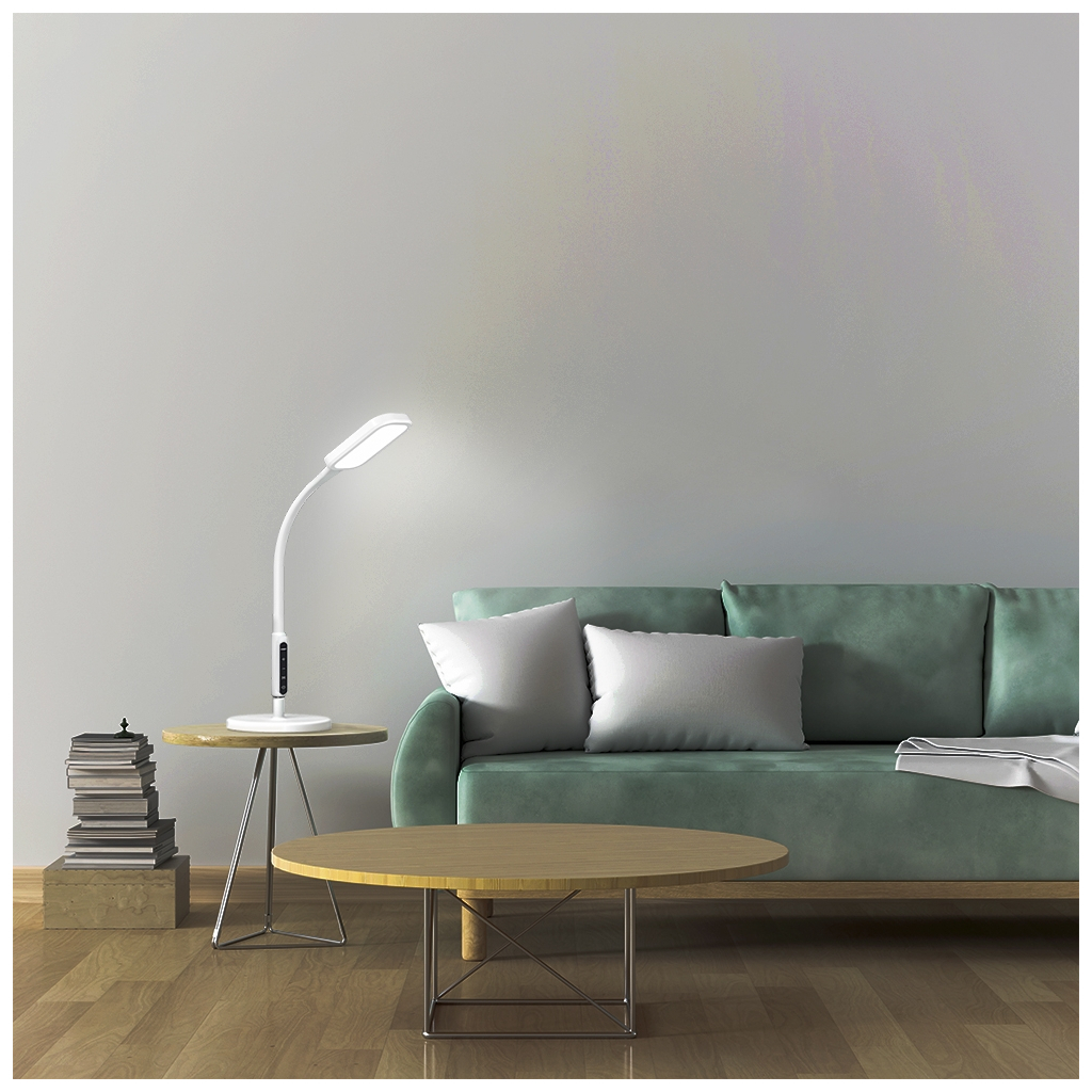 Торшер Videx LED торшер підлоговий білий14W 3000-5500K 220V (VL-TF07W) - фото 5 Торшер Videx LED торшер підлоговий білий14W 3000-5500K 220V (VL-TF07W) - фото 5