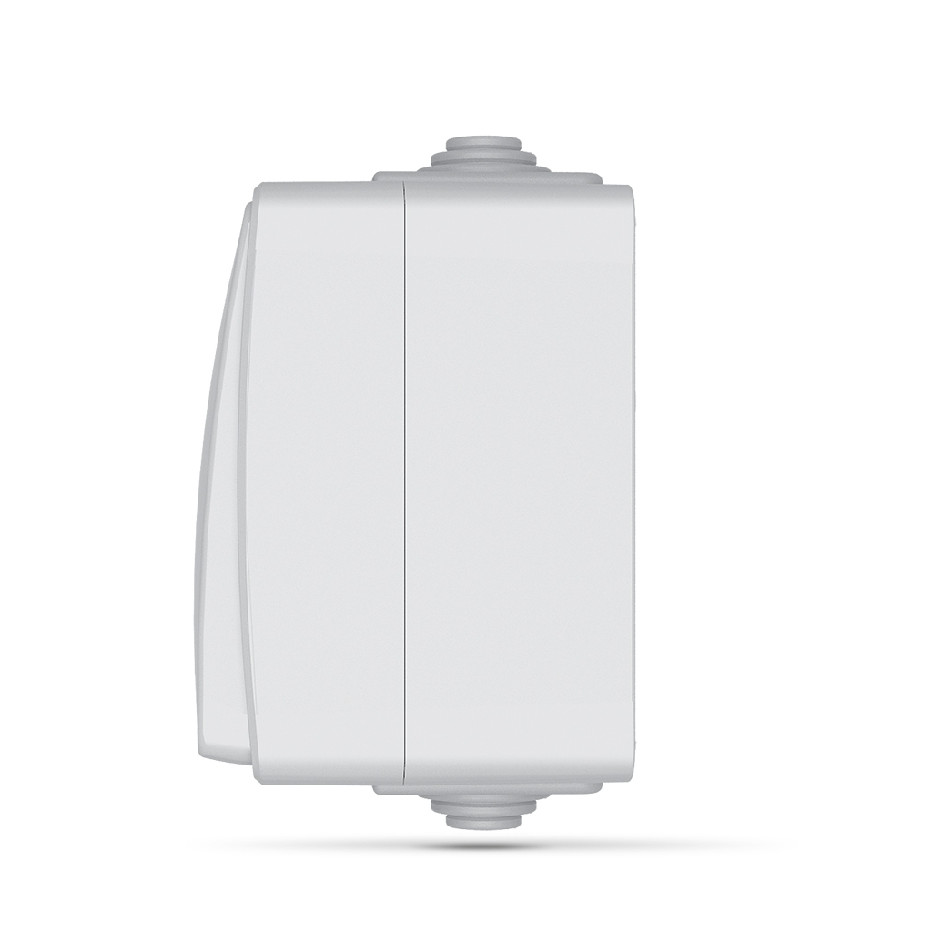 Вимикач Videx BINERA IP65 зовнішній 1кл сірий (VF-BNW11-36125) - фото 3 Вимикач Videx BINERA IP65 зовнішній 1кл сірий (VF-BNW11-36125) - фото 3