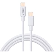 Дата кабель USB-C to USB-C 1.0m 45W PVC Vinga (VCPCTC45W) - фото 1