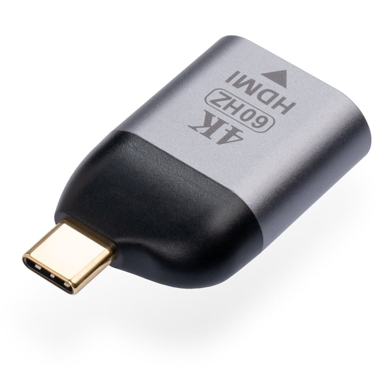 Перехідник Type-C Male to HDMI 2.0 4K60Hz compact Vinga (VCPATCHDMI2C) - фото 2