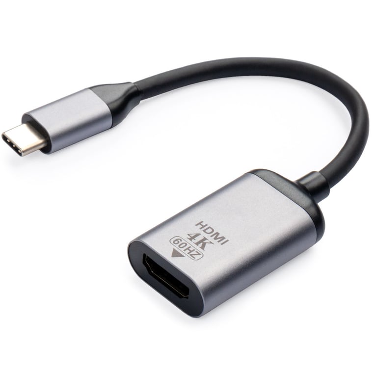 Перехідник Type-C Male to HDMI 2.0 4K60Hz Vinga (VCPATCHDMI2) - фото 2