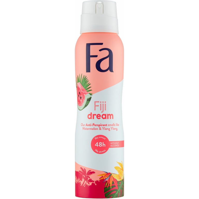 Дезодорант Fa Fiji Dream Аромат кавуна та іланг-ілангу 150 мл (4015100209075/9000101092226)