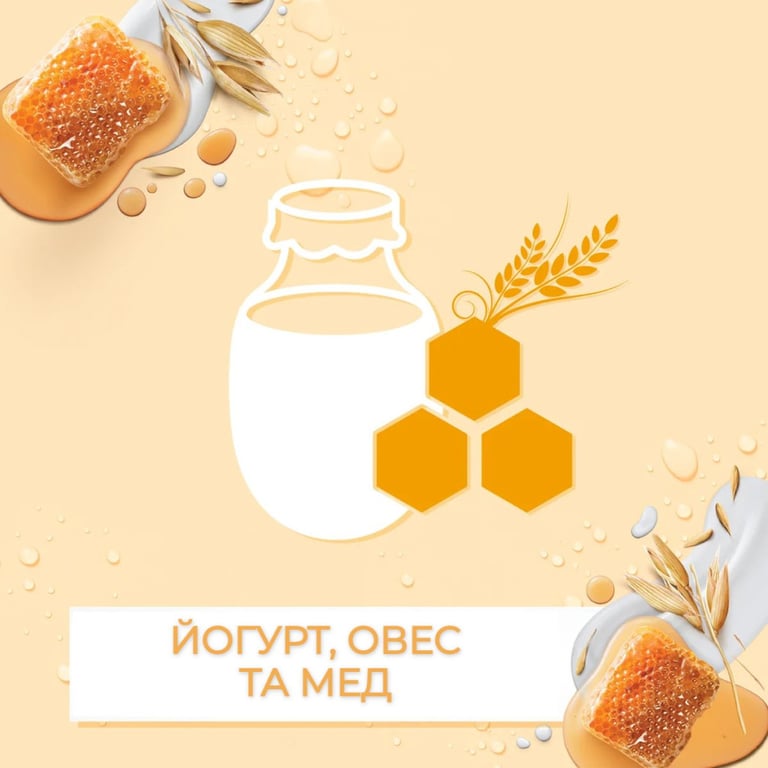 Лосьйон для тіла Johnson's Vita-Rich Доглядальний з йогуртом, вівсом і медом 400 мл (3574661385723) - фото 2