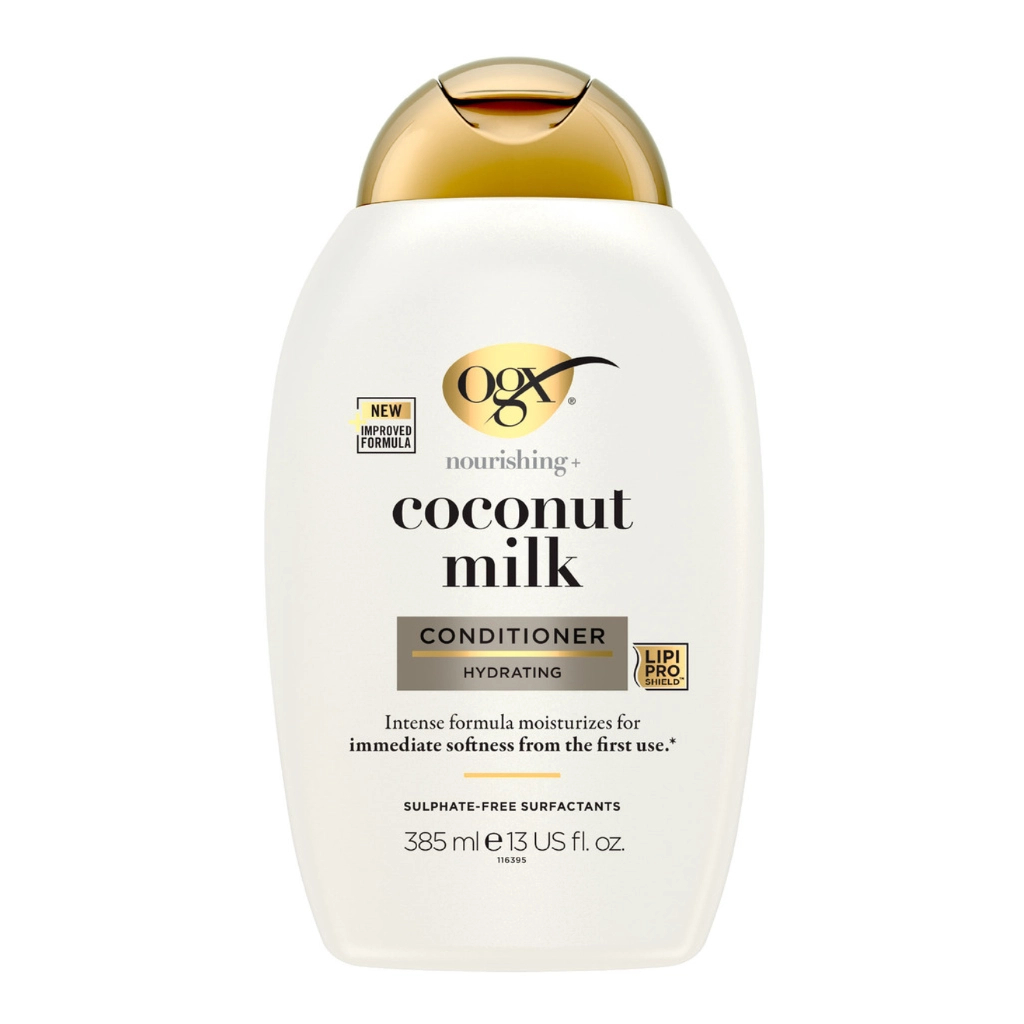 Кондиціонер для волосся OGX Coconut Milk Поживний з кокосовим молоком 385 мл (0022796970060) - фото 1