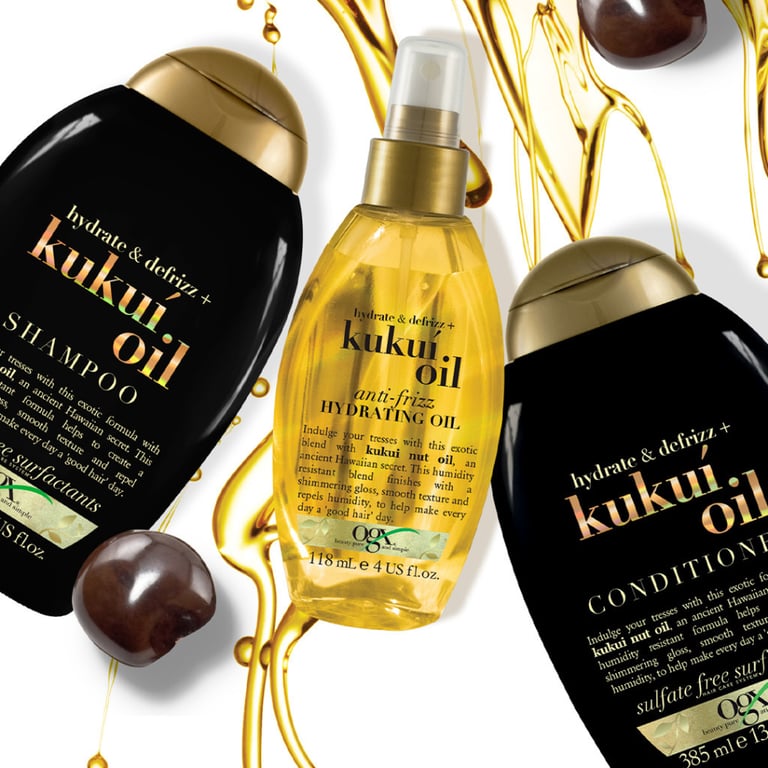 Кондиціонер для волосся OGX Kukui Oil Зволоження та гладкість 385 мл (0022796974228) - фото 7