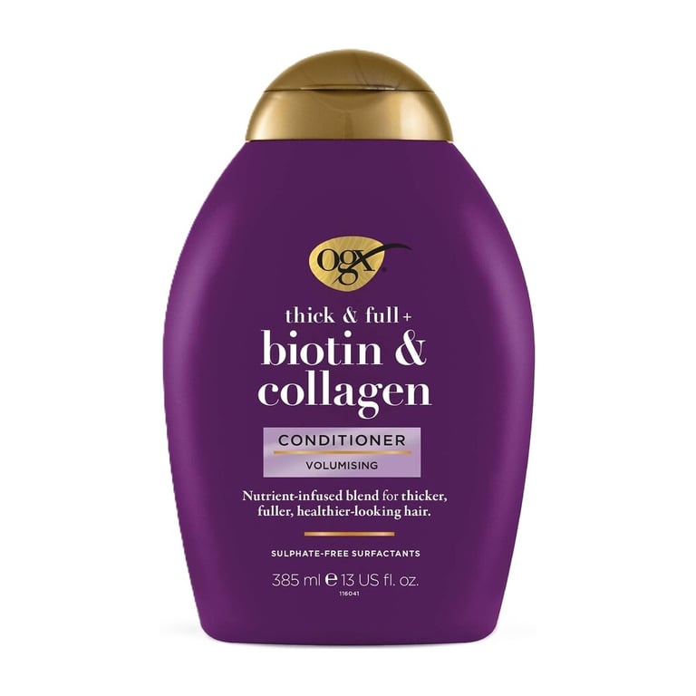 Кондиціонер для волосся OGX Biotin&Collagen для позбавлених об'єму, тонк. волосся 385 мл (0022796976710) - фото 1