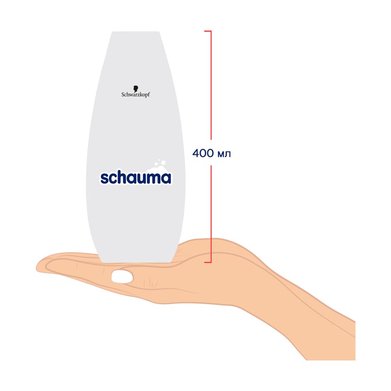 Шампунь Schauma Fresh it Up! з екстрактом маракуї 400 мл (3838824293813) - фото 7