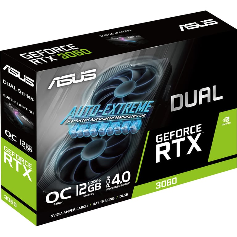 Відеокарта ASUS GeForce RTX3060 12Gb DUAL OC V2 LHR (DUAL-RTX3060-O12G-V2) - фото 4