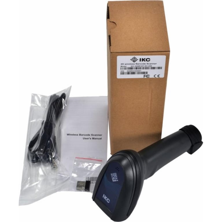 Сканер штрих-коду ІКС 5208RC/2D wireless USB, without cradle black (ІКС-5208RC-BT-2D-USB) - фото 6
