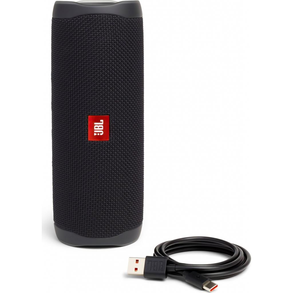 Акустична система JBL Flip 5 Black (JBLFLIP5BLKEU) - фото 4 Акустична система JBL Flip 5 Black (JBLFLIP5BLKEU) - фото 4