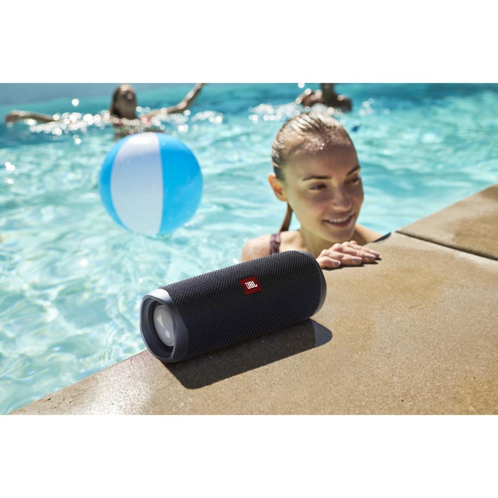 Акустична система JBL Flip 5 Black (JBLFLIP5BLKEU) - фото 8 Акустична система JBL Flip 5 Black (JBLFLIP5BLKEU) - фото 8