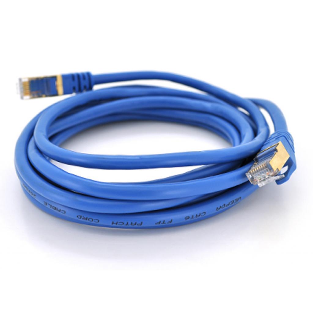 Патч-корд 2.0м, FTP, RJ-45, Cat.6, CU, blue Ritar (PCR-SFP/2Be / 05201) - фото 1
