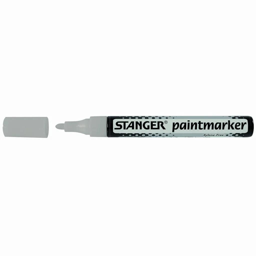 Маркер Stanger Permanent срібний Paint 2-4 мм (219018) Маркер Stanger Permanent срібний Paint 2-4 мм (219018)