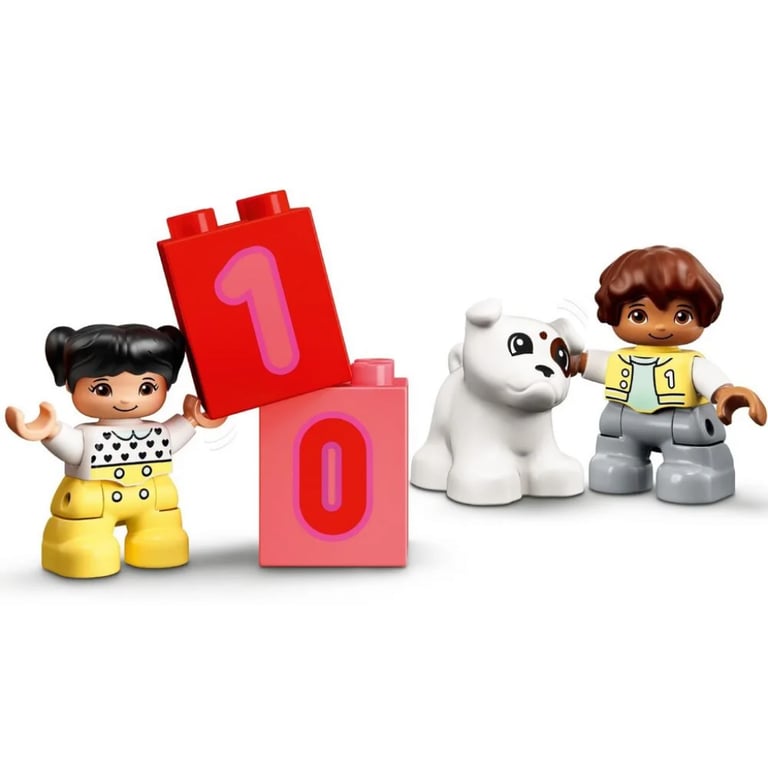 Конструктор LEGO Duplo Потяг із цифрами — вчимося рахувати 23 деталі (10954) - фото 3