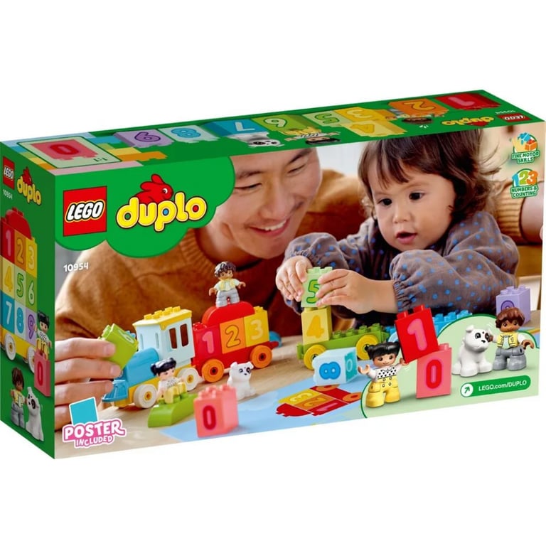 Конструктор LEGO Duplo Потяг із цифрами — вчимося рахувати 23 деталі (10954) - фото 8