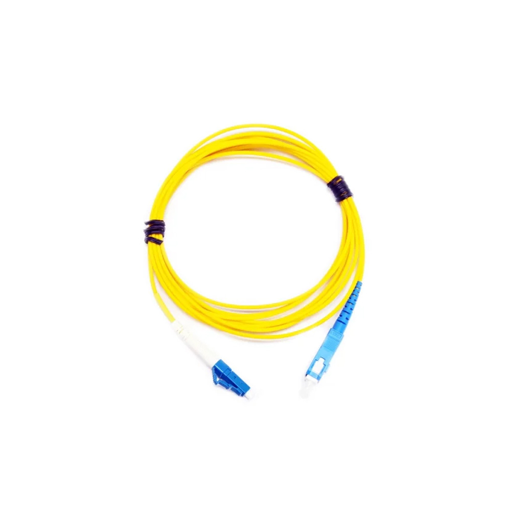 Оптичний патчкорд Eserver SC/UPC-LC/UPC SingleMode, Simplex, 1m (ES-SC-LC/UPC-1-SM-S) - фото 1 Оптичний патчкорд Eserver SC/UPC-LC/UPC SingleMode, Simplex, 1m (ES-SC-LC/UPC-1-SM-S) - фото 1