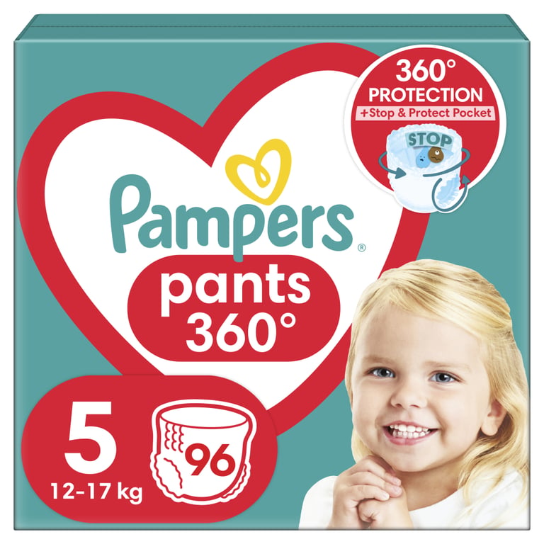 Підгузки Pampers трусики Pants Junior Розмір 5 (11-17 кг) 96 шт (8006540069509) - фото 1