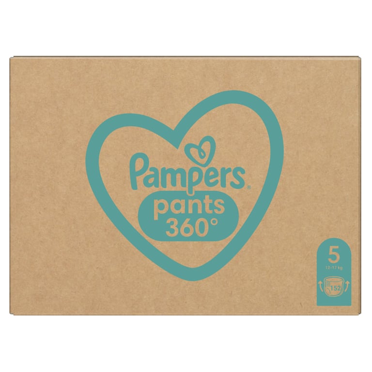 Підгузки Pampers трусики Pants Junior Розмір 5 (11-17 кг) 152 шт (8006540068601) - фото 2