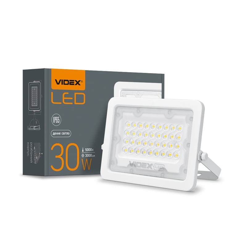 Прожектор Videx LED  30W 5000K 220V (VL-F2e-305W) - фото 3