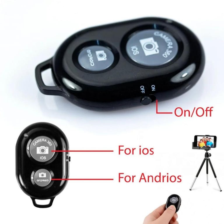 Пульт ДУ для фото- відеокамер XoKo RC-100 bluetooth (XK-RC100BK) - фото 2