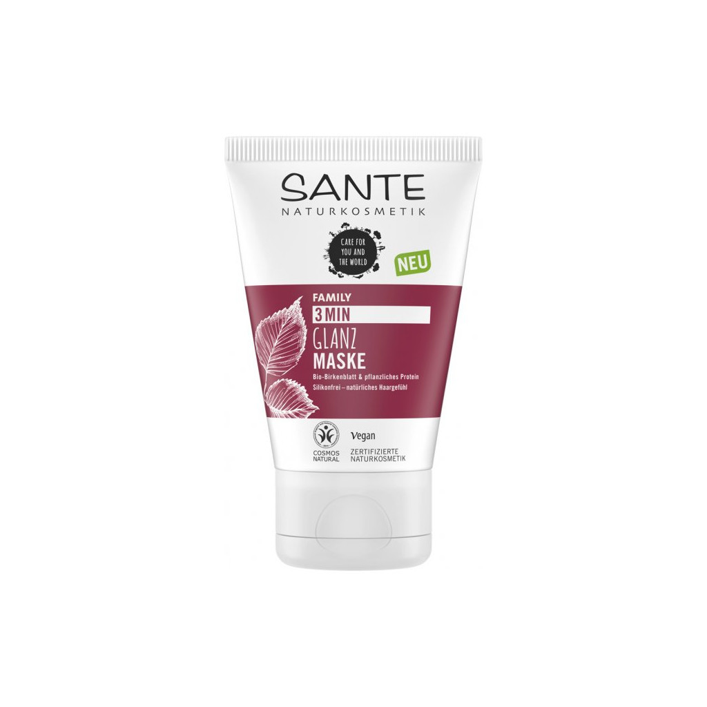 Маска для волосся Sante Рослинні протеїни та березове листя 100 мл (4025089085010) - фото 1 Маска для волосся Sante Рослинні протеїни та березове листя 100 мл (4025089085010) - фото 1