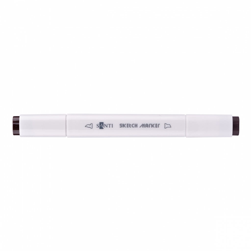 Художній маркер Santi sketch SM-50, темно-коричневий (390542) - фото 2 Художній маркер Santi sketch SM-50, темно-коричневий (390542) - фото 2