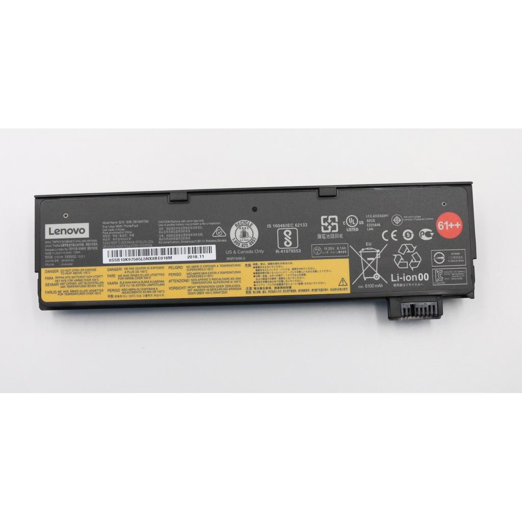 Акумулятор до ноутбука Lenovo ThinkPad T470 (61++) 01AV492, 6600mAh (72Wh), 6cell (A47526) - фото 1