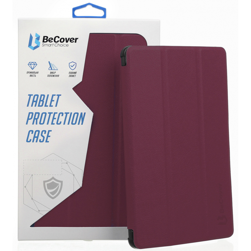 Чохол до планшета BeCover Smart Case Lenovo Tab P11 / P11 Plus Red wine (706095) - фото 1 Чохол до планшета BeCover Smart Case Lenovo Tab P11 / P11 Plus Red wine (706095) - фото 1