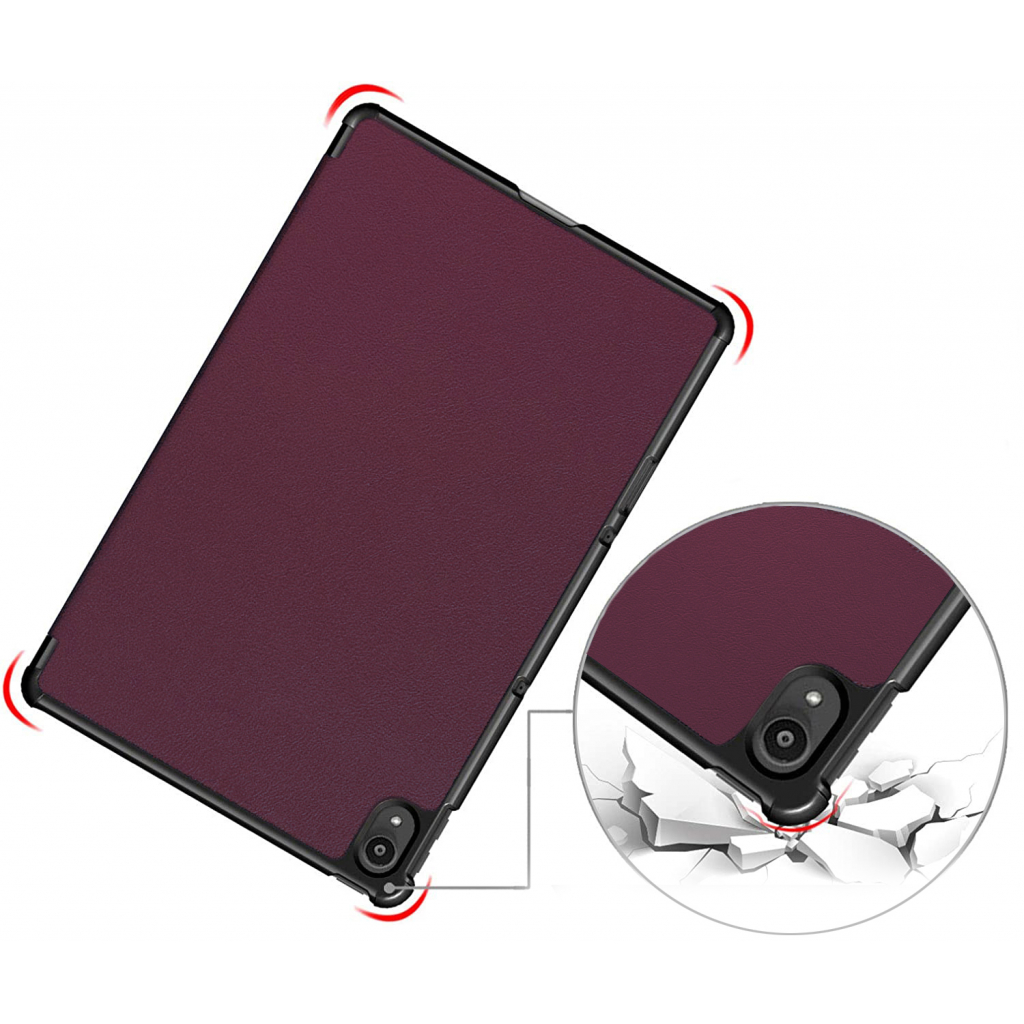 Чохол до планшета BeCover Smart Case Lenovo Tab P11 / P11 Plus Red wine (706095) - фото 4 Чохол до планшета BeCover Smart Case Lenovo Tab P11 / P11 Plus Red wine (706095) - фото 4