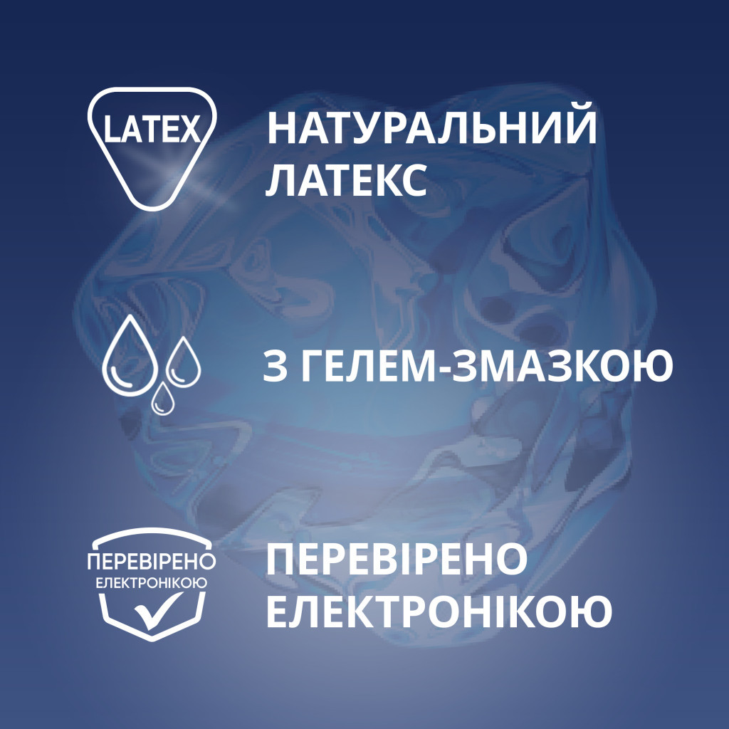 Презервативи Contex Long Love з анестетиком латексні з силікон. змазкою 12 шт. (5060040302545) - фото 3 Презервативи Contex Long Love з анестетиком латексні з силікон. змазкою 12 шт. (5060040302545) - фото 3