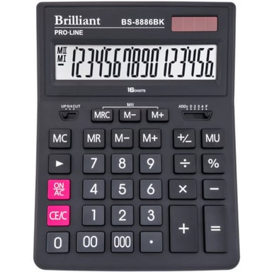 Калькулятор Brilliant BS-8886BK - фото 1