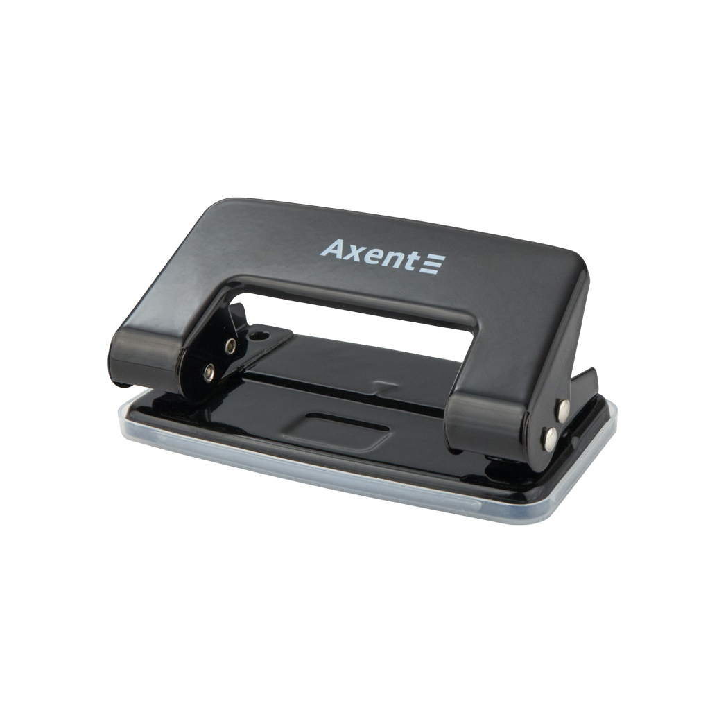 Діркопробивач Delta by Axent до 10 аркушів металевий чорний (D3510-01) - фото 1