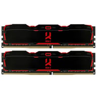 Модуль пам'яті для комп'ютера DDR4 16GB (2X8GB) 3200 MHz IRDM X Black Goodram (IR-X3200D464L16SA/16GDC) - фото 1