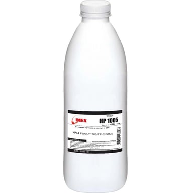 Тонер HP LJ P1005/P1505/P1102/M125, 1000г Black Imex (CMG-3-1) - фото 1