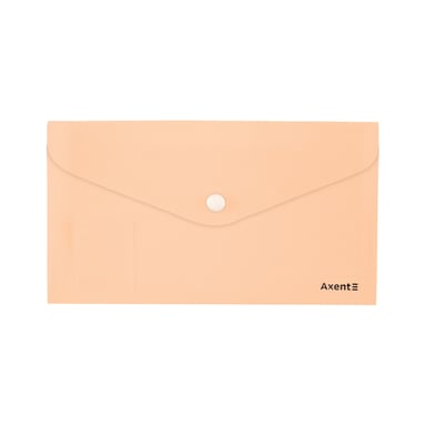 Папка - конверт Axent DL 180мкм Pastelini Персикова (1414-42-A) - фото 1