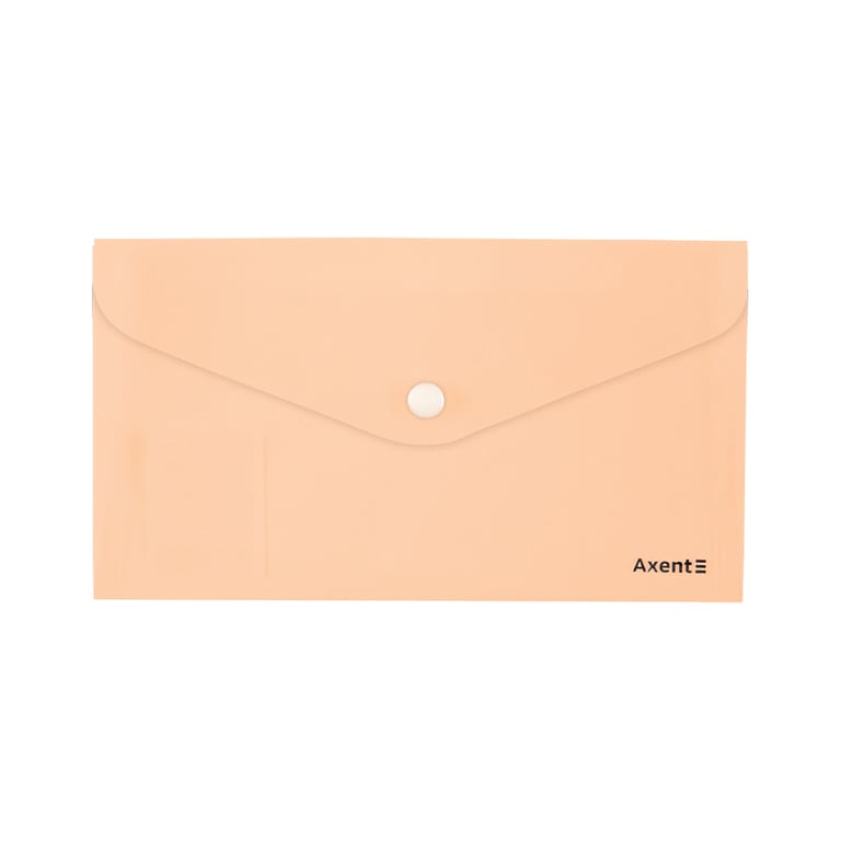 Папка – конверт Axent DL 180мкм Pastelini Персикова (1414-42-A)