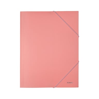 Папка на резинках Axent A4 430 мкм Pastelini pink (1504-10-A) - фото 1