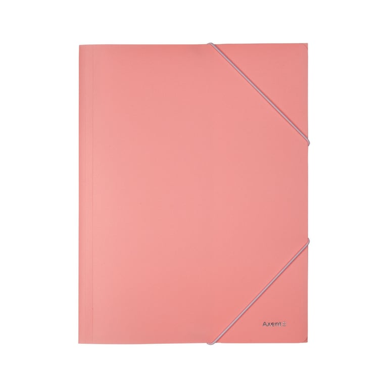 Папка на резинках Axent A4 430 мкм Pastelini pink (1504-10-A)